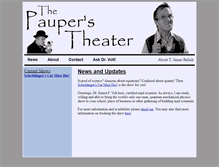 Tablet Screenshot of paupers.playwrighting.org